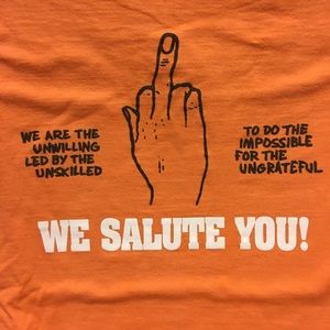 2011 SS Supreme We Salute You t shirt